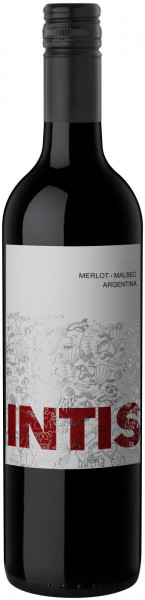 Вино Las Moras, "Intis" Merlot-Malbec, San Juan, 2020