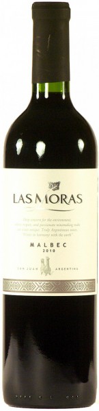 Вино Las Moras Malbec, San Juan 2010