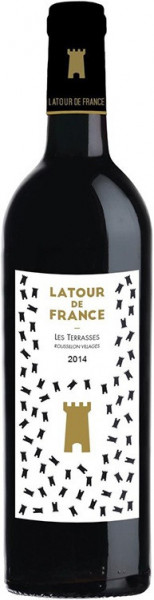 Вино Latour de France, "Les Terrasses", Cotes du Roussillon Villages AOP, 2014