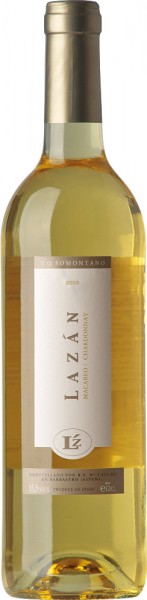 Вино Lazan, Chardonnay-Macabeo, Somontano DO, 2010