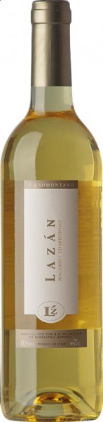 Вино "Lazan" Chardonnay-Macabeo, Somontano DO, 2012