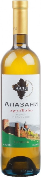 Вино "Лази" Алазани Белое
