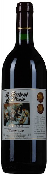 Вино "Le Bistrot de Paris" Rouge Sec VdT