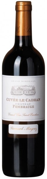 Вино Le Cadran de Fombrauge, Saint-Emilion Grand Cru, 2012