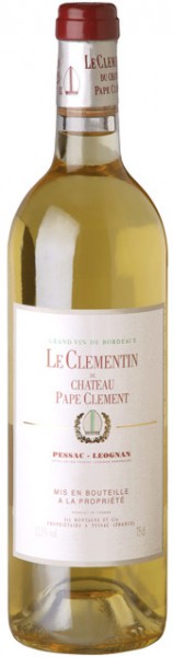 Вино Le Clementin du Chateau Pape Clement blanc, 1996