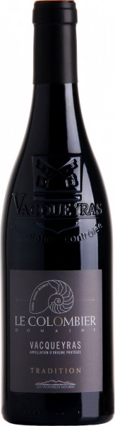 Вино "Le Colombier" Tradition, Vacqueyras AOP, 2022