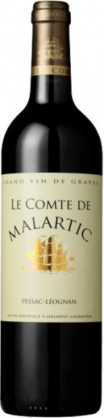 Вино "Le Comte de Malartic", Pessac-Leognan AOC, 2017
