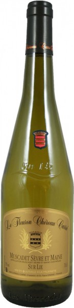 Вино "Le Fleuron Chereau Carre", Muscadet Sevre et Maine Sur Lie AOC, 2014
