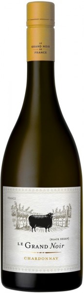 Вино "Le Grand Noir" Chardonnay, Pays d'Oc IGP, 2016
