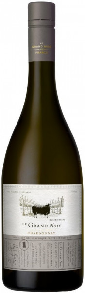 Вино "Le Grand Noir" Chardonnay, Pays d'Oc IGP, 2021