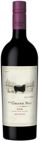 Вино "Le Grand Noir" GSM, Pays d'Oc IGP, 2020
