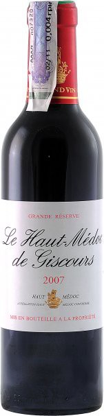 Вино "Le Haut-Medoc de Giscours", 2007, 0.375 л
