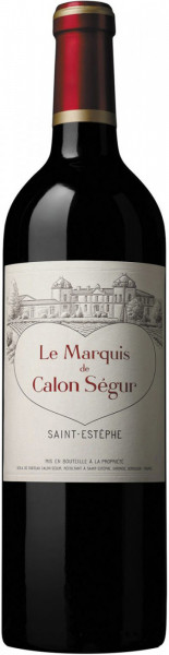 Вино "Le Marquis de Calon Segur", Saint-Estephe AOC, 2014