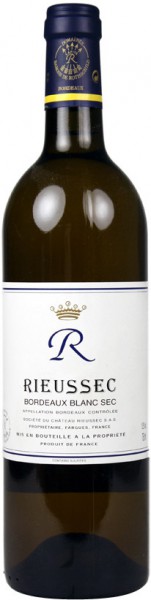 Вино Le "R" du Rieussec, Bordeaux Blanc Sec, 2008