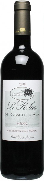 Вино "Le Relais" de Patache d'Aux, Medoc AOC, 2008