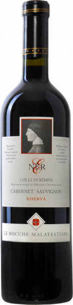 Вино Le Rocche Malatestiane, "E Ner" Cabernet Sauvignon Riserva, Colli di Rimini DOC, 2014
