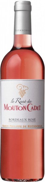 Вино "Le Rose de Mouton Cadet", Bordeaux AOC, 2016