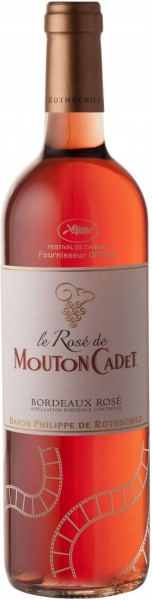 Вино Le Rose de Mouton Cadet, Limited Edition Cannes, 2012