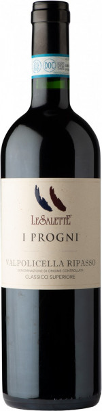 Вино Le Salette, "I Progni" Ripasso, Valpolicella Classico Superiore DOC, 2017