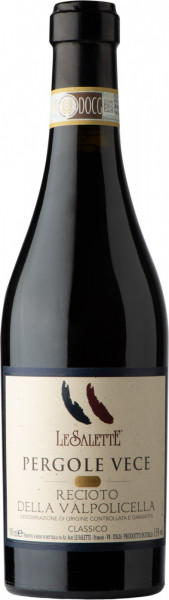 Вино Le Salette, "Pergole Vece" Recioto, Valpolicella DOC Classico, 2016, 0.5 л