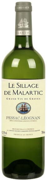 Вино "Le Sillage De Malartic" Blanc, 2004