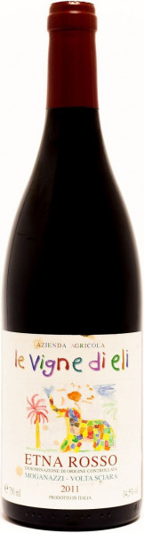 Вино Le Vigne di Eli, Etna Rosso DOC "Moganazzi - Volta Sciara", 2011
