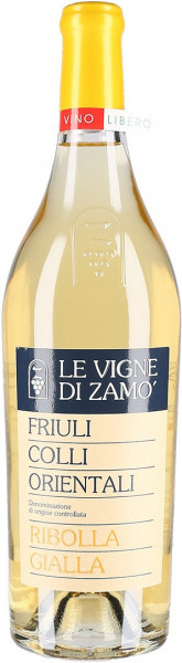 Вино Le Vigne di Zamo, Ribolla Gialla, Colli Orientali del Friuli DOC, 2017