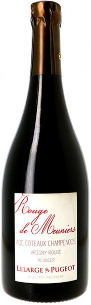 Вино Lelarge Pugeot, "Rouge de Meuniers", Coteaux Champenois AOC, 2014