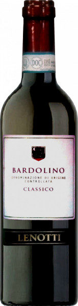 Вино Lenotti, Bardolino DOC Classico, 2017, 0.375 л