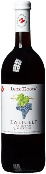 Вино Lenz Moser, Zweigelt, 1 л