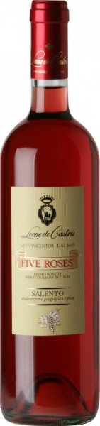 Вино Leone de Castris, "Five Roses", Salento IGT, 2009