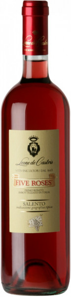 Вино Leone de Castris, "Five Roses", Salento IGT, 2018