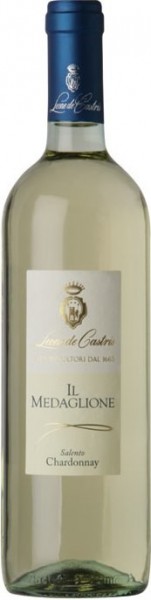 Вино Leone de Castris, "Il Medaglione" Chardonnay, Salento IGT, 2013