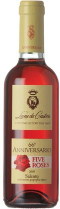 Вино Leone di Castris, "Five Roses Anniversario", Salento IGT, 2008, 0.375 л