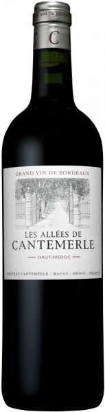 Вино "Les Allees de Cantemerle", Haut-Medoc AOC, 2009