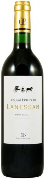 Вино "Les Caleches de Lanessan", Haut-Medoc AOC, 2015