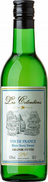 Вино "Les Colombieres" Blanc Moelleux, 0.187 л
