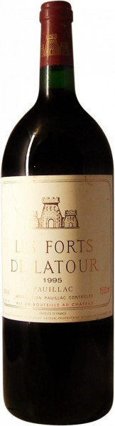 Вино "Les Forts de Latour", Pauillac AOC, 1995, 1.5 л