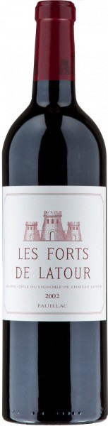 Вино "Les Forts De Latour", Pauillac AOC, 2002