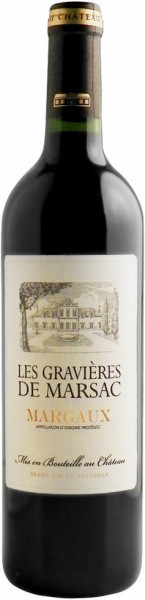 Вино "Les Gravieres de Marsac", Margaux AOP