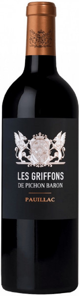Вино "Les Griffons de Pichon Baron", Pauillac AOC, 2013