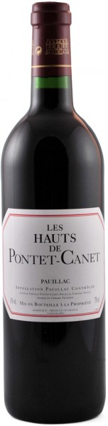 Вино "Les Hauts de Pontet-Canet", Pauillac AOC, 1999