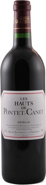 Вино "Les Hauts de Pontet-Canet", Pauillac AOC, 2008
