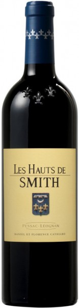 Вино "Les Hauts de Smith" Rouge, Pessac-Leognan AOC, 2009