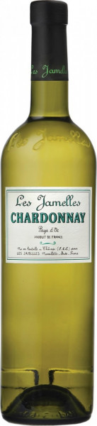 Вино Les Jamelles, Chardonnay, Pays d'Oc IGP, 2018