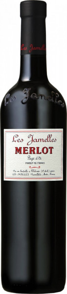 Вино Les Jamelles, Merlot, Pays d'Oc IGP, 2017