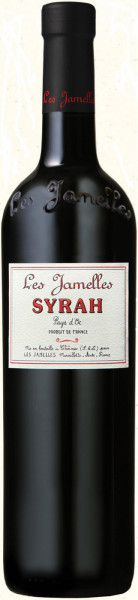 Вино Les Jamelles, Syrah, Pays d'Oc IGP, 2020