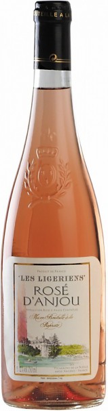 Вино "Les Ligeriens" Rose d'Anjou AOC, 2012