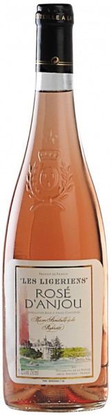 Вино "Les Ligeriens" Rose d'Anjou AOC, 2013