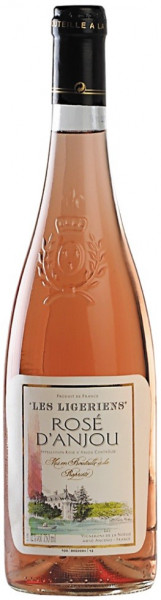 Вино "Les Ligeriens" Rose d'Anjou AOC, 2016